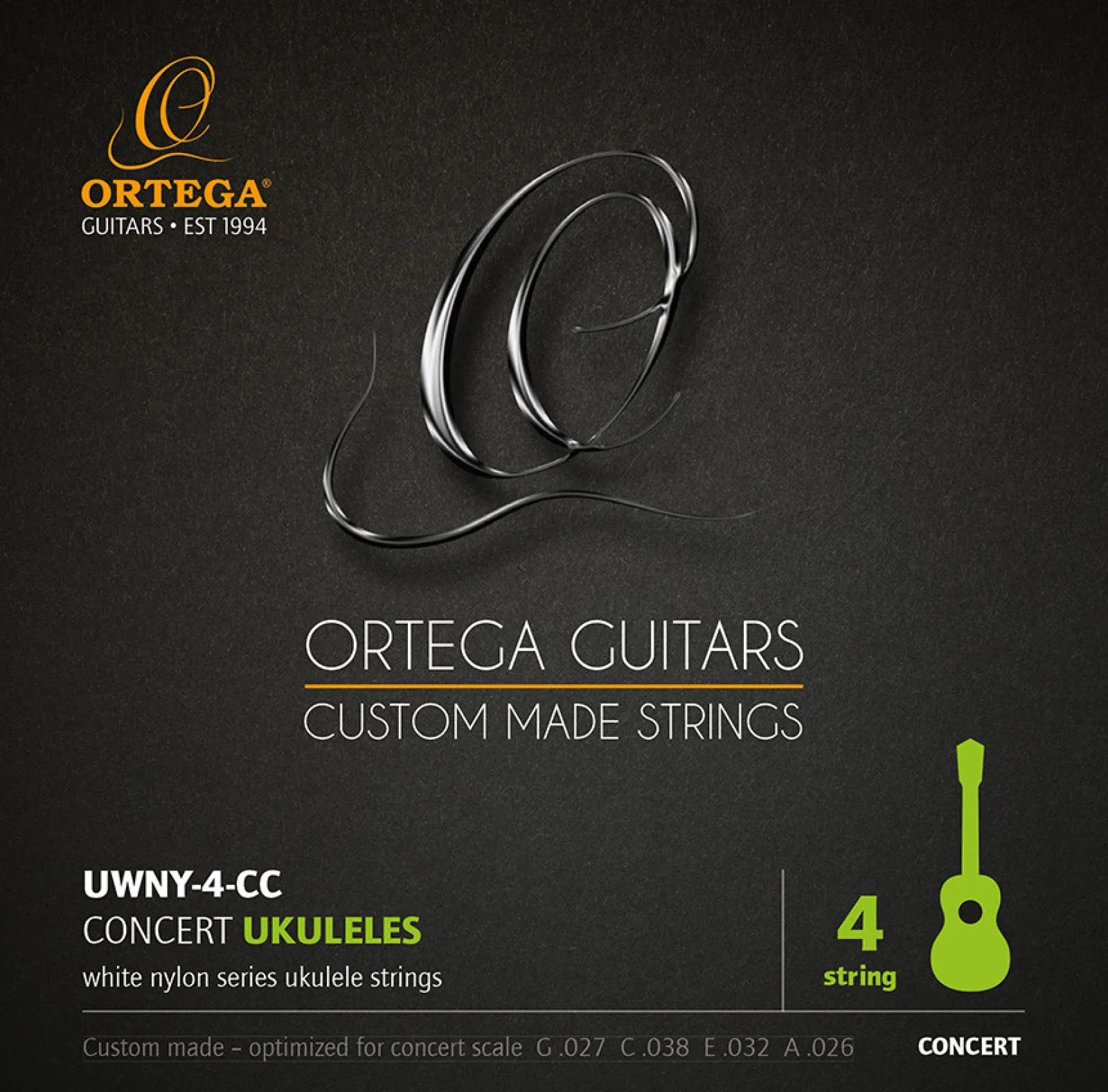 Ortega UWNY-4-CC Concert Ukulele Strings