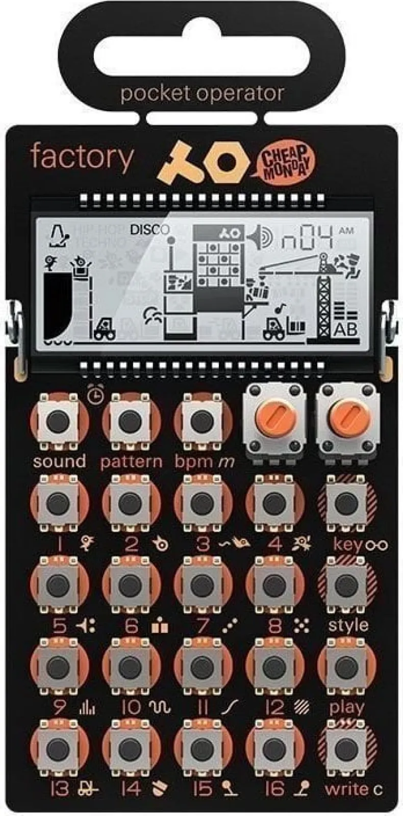 Teenage Engineering PO-16 Factory Pocket Synthesizer