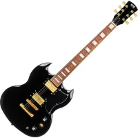 PSD Guitars DCT-150 Black Electric Guitar