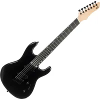 PSD Guitars SPS-1007M-F Dark Night Black Multiskálás elektromos gitár