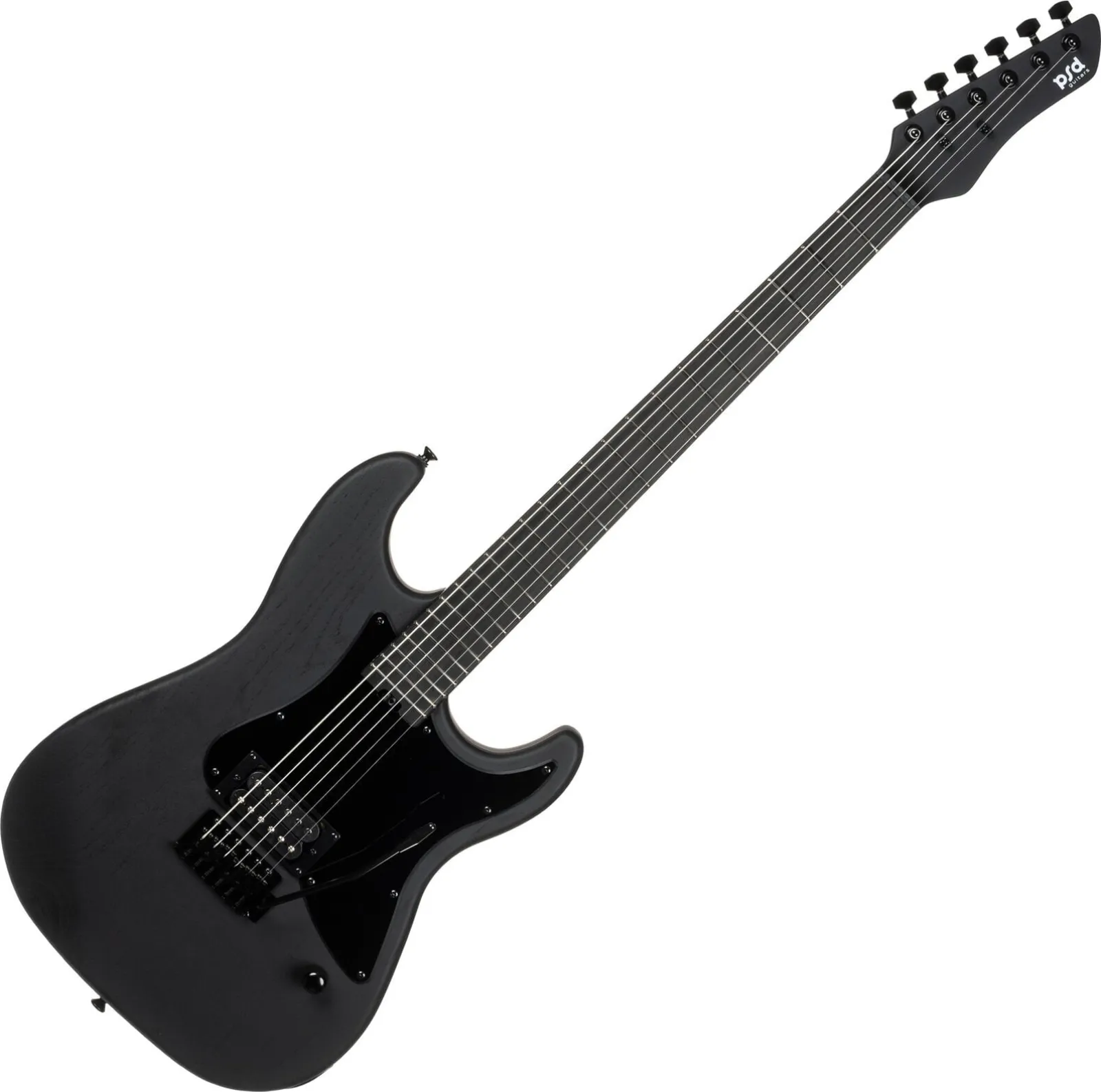 PSD Guitars SPS-100B Baritone Open Pore Black Elektromos gitár
