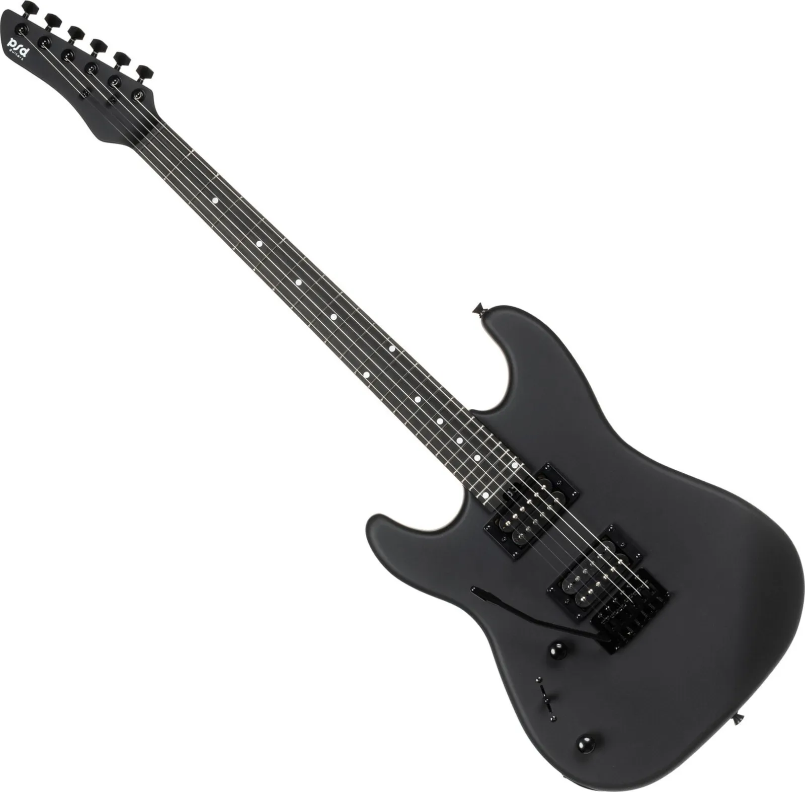 PSD Guitars SPS-100ML Matte Black Electric Guitar