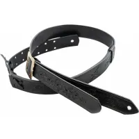 RightOnStraps Legend BM Bohemian Guitar Strap Black