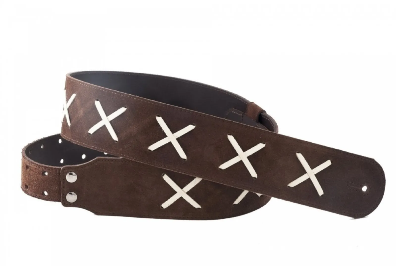 RightOnStraps Legend DG Guitar Strap Brown