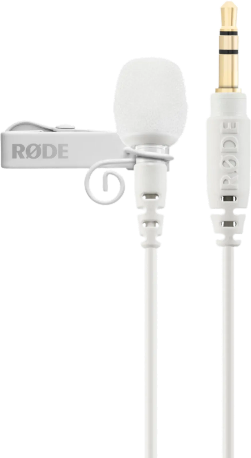 RODE Lavalier GO Clip-On Microphone White