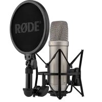 RODE NT1 GEN5 prémium kondenzátor stúdió mikrofon ezüst