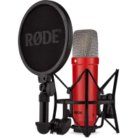 Rode NT1 Signature Series kondenzátor stúdió mikrofon piros