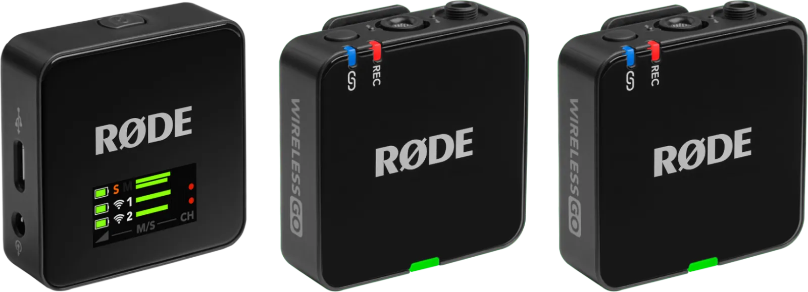 Rode Wireless GO GEN3 két csatornás vezeték nélküli mikrofon rendszer fekete