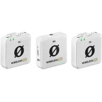 RODE Wireless ME Dual Dual Channel Wireless Microphone System White