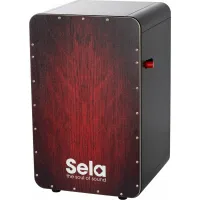 Sela SE 047 CaSela Pro Black/Red Dragon cajon