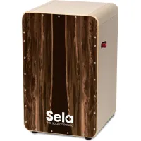 Sela SE 106 CaSela Pro Natural/Dark Nut Wooden Cajon