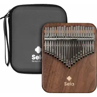 Sela 21 Black Walnut Solid Kalimba
