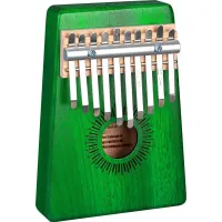 Sela SE 243 Mahogany 10 Green Kalimba