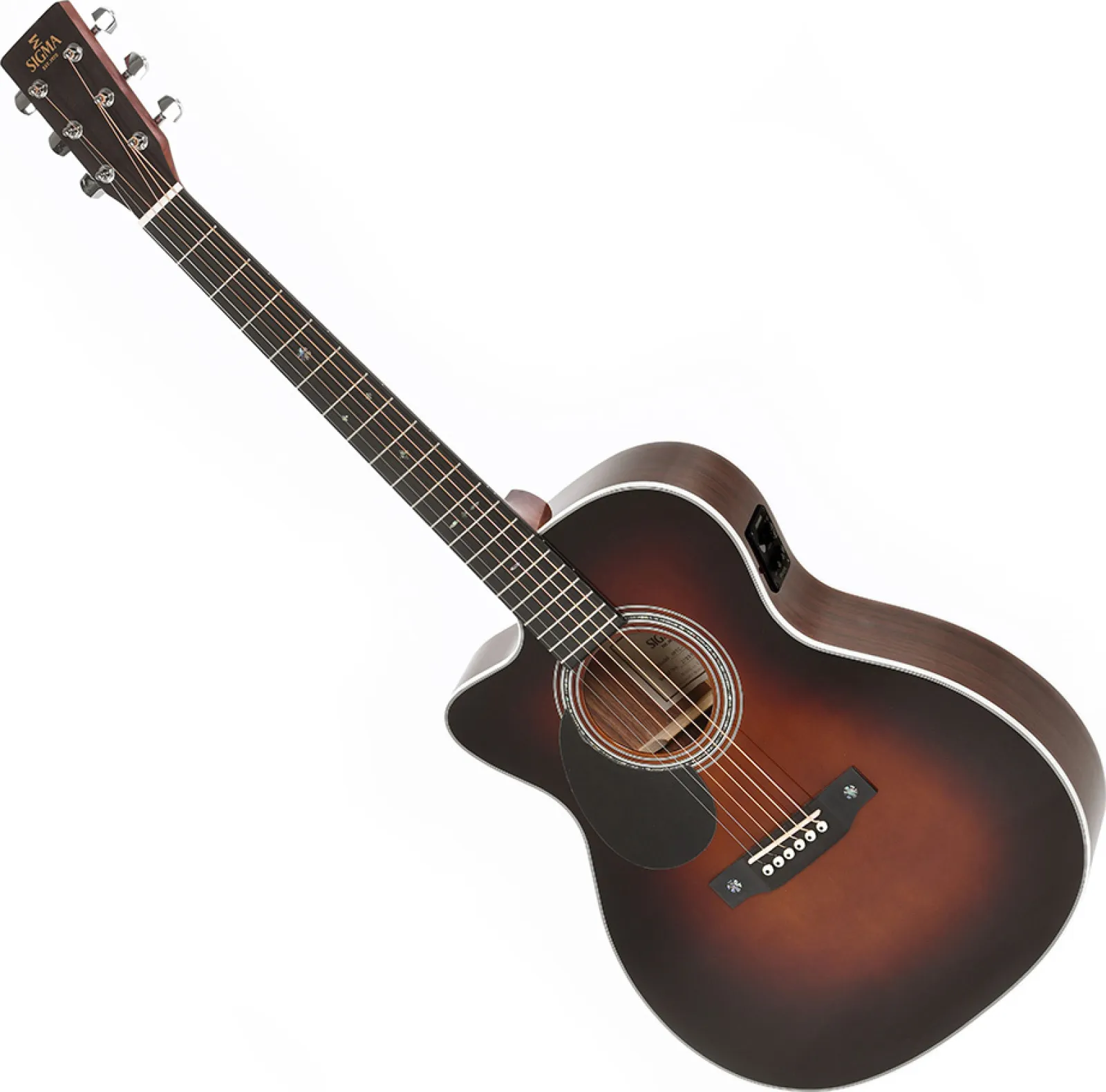 Sigma OMTC-1EL-SB Sunburst Electro-Acoustic Guitar