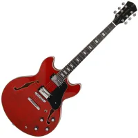Sire Larry Carlton H7 See Thru Red Félakusztikus - jazz-gitár
