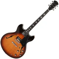 Sire Larry Carlton H7 Vintage Sunburst Félakusztikus - jazz-gitár