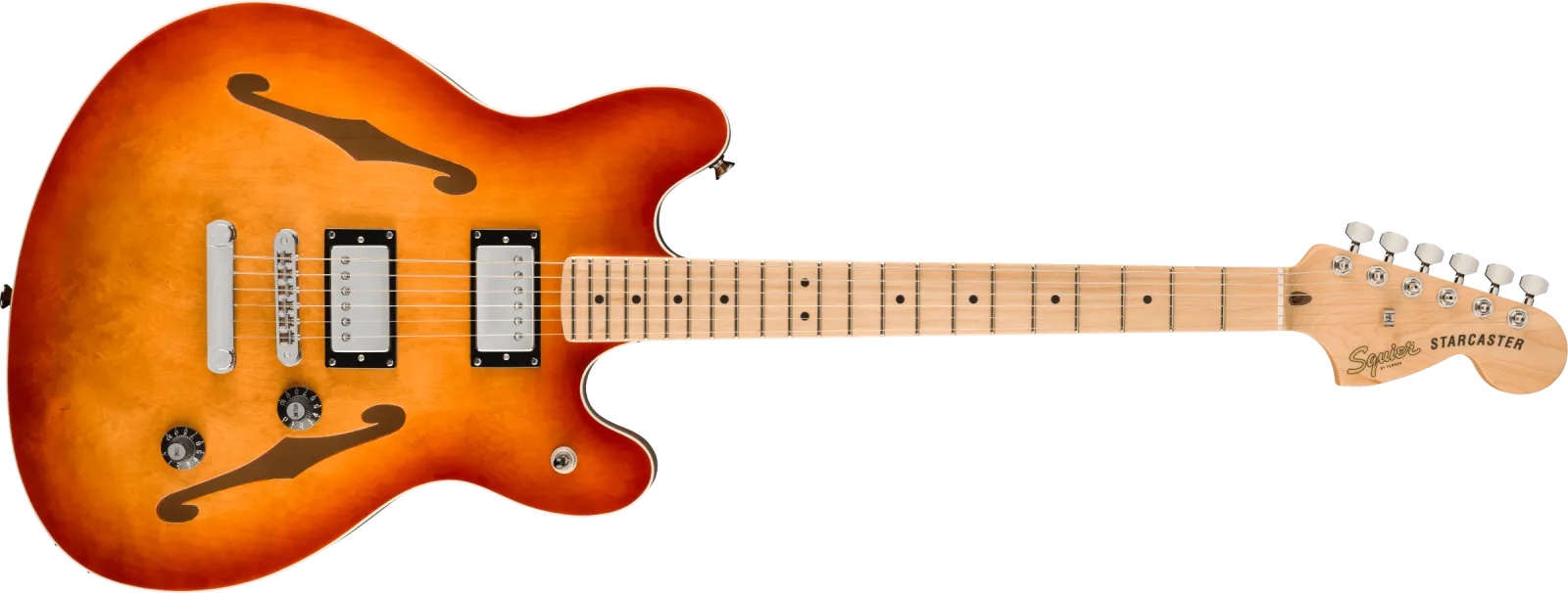 Squier Affinity Starcaster Deluxe MN Sienna Sunburst