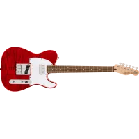 Squier Affinity Telecaster FMT SH LRL Crimson Red Transparent