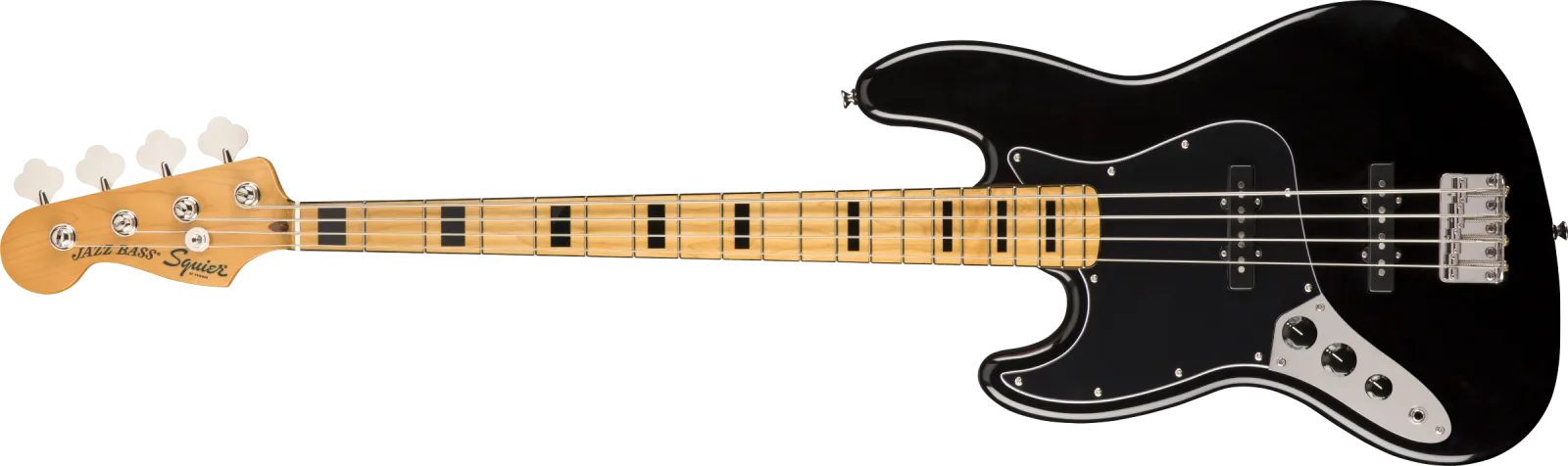 Squier Classic Vibe 70s Jazz Bass Left-Handed Black