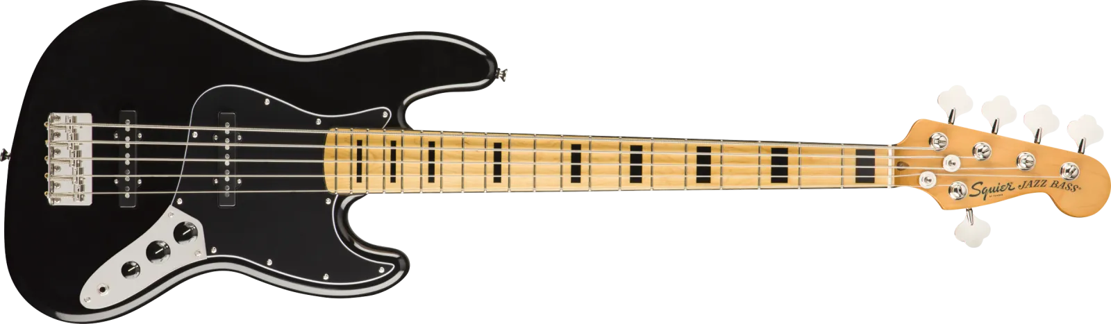 Squier Classic Vibe 70s Jazz Bass V MN Black