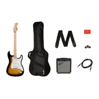 Squier Sonic Stratocaster Pack MN 2-Color Sunburst Gig Bag 10G