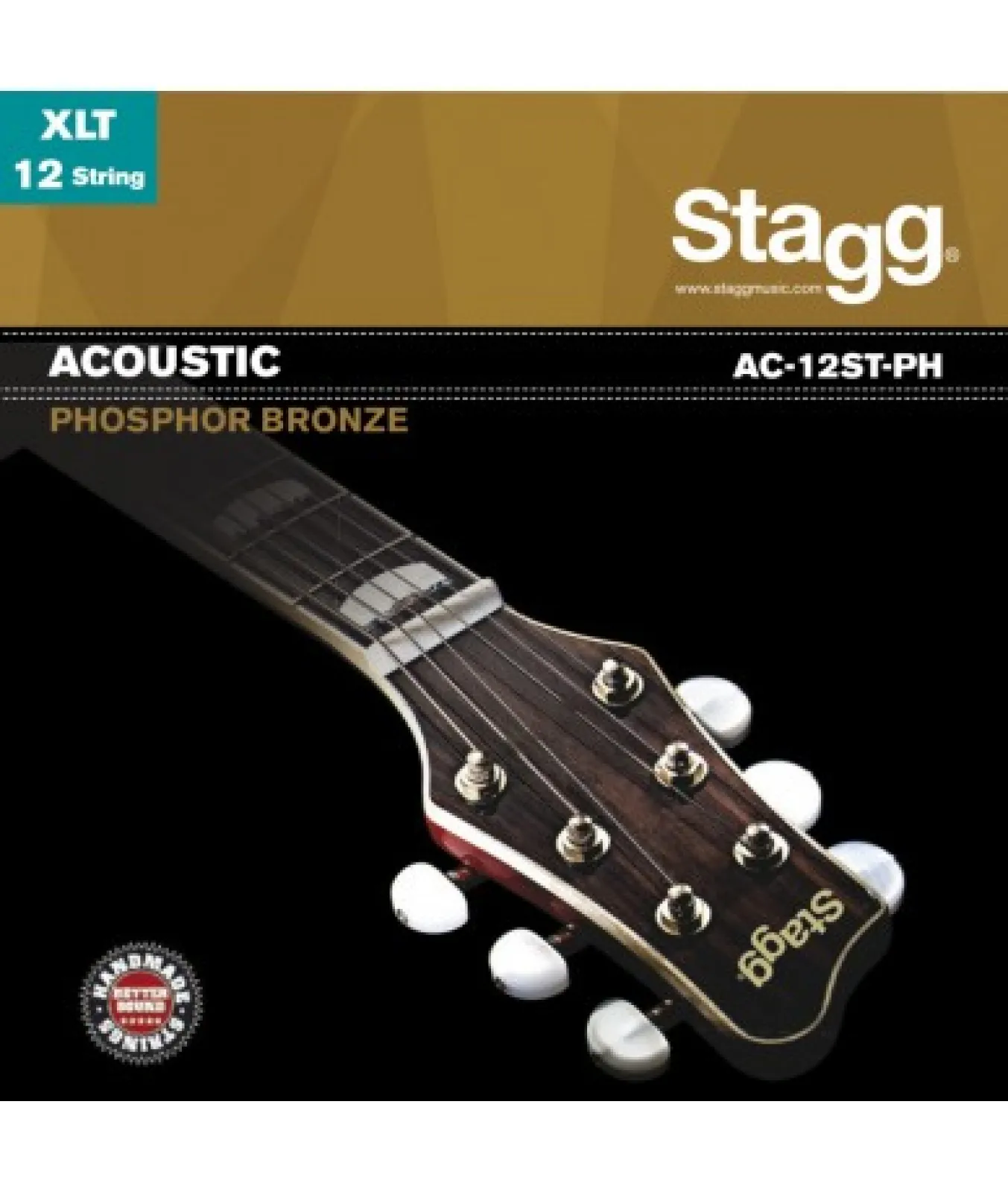 Stagg AC-12ST-PH Phosphor Bronze 12-String Acoustic Guitar Strings