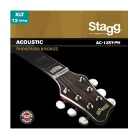 Stagg AC-12ST-PH Phosphor Bronze 12-String Acoustic Guitar Strings