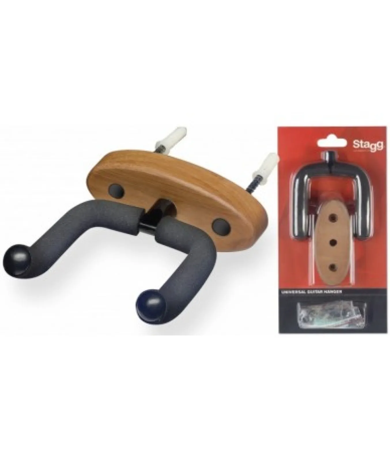 Stagg GUH-WN OVA Wall Guitar Stand