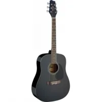 Stagg SA20D 1/2 BK akusztikus gitár