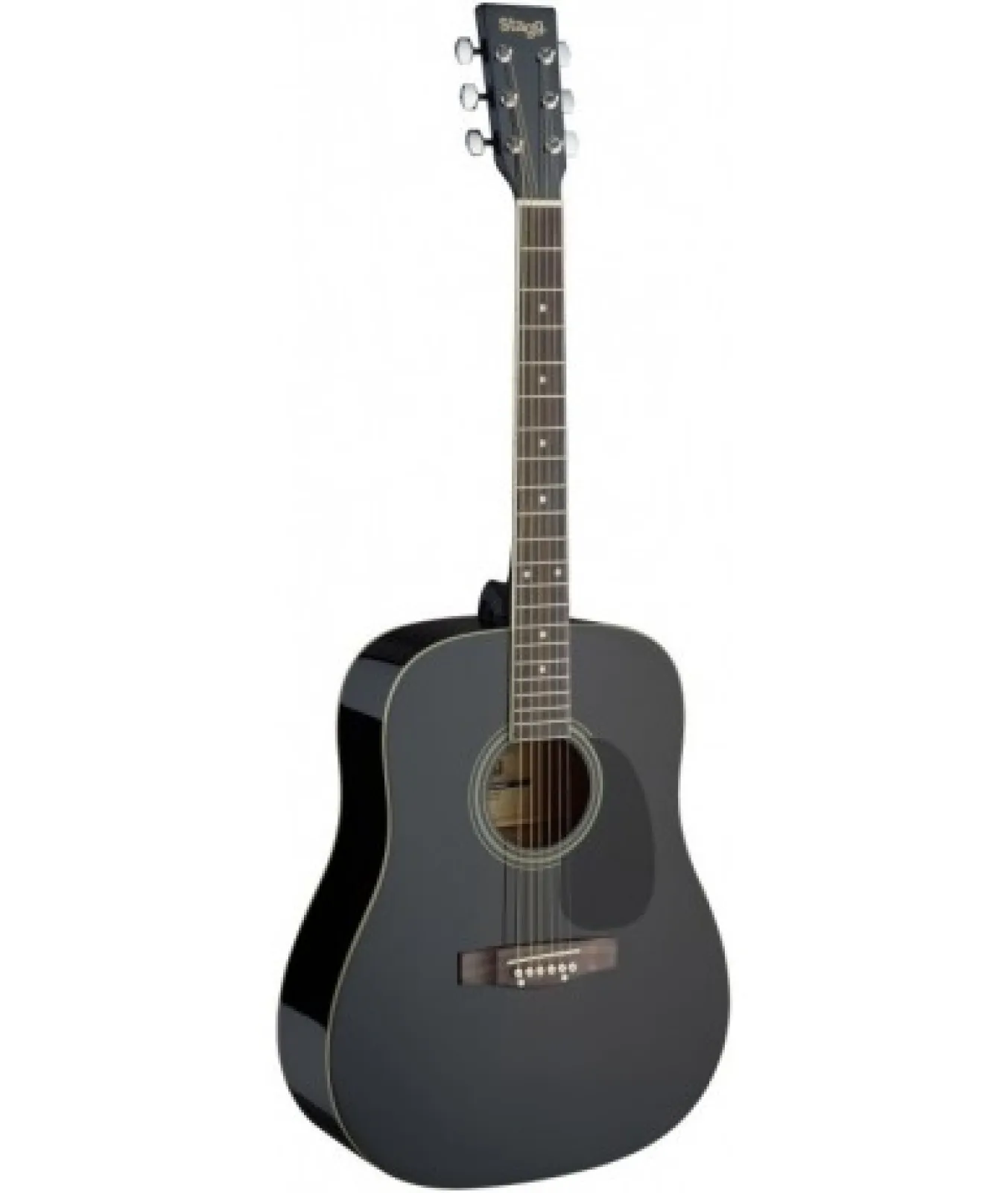 Stagg SA20D BLK Akusztikus gitár