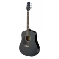 Stagg SA20D LH-BK balkezes akusztikus gitár