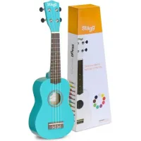 Stagg US-OCEAN ukulele, tokkal