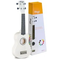 Stagg US-WHITE ukulele fehér