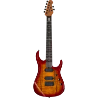 Sterling by Musicman JP157 7-String Blood Orange Burst