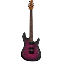 Sterling by Musicman Richardson 6 Cosmic Purple Burst Satin