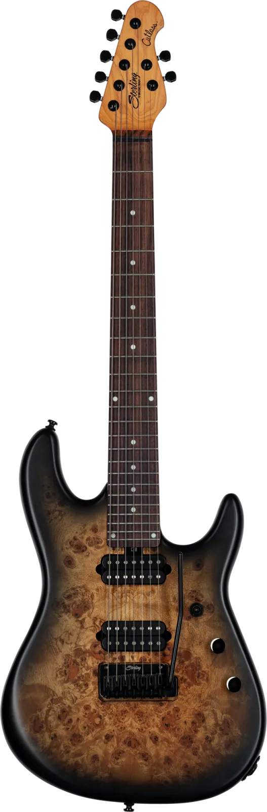 Sterling by Music Man Richardson 7 Burl Burst