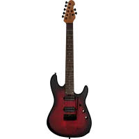 Sterling by Musicman Richardson 7 Dark Scarlet Burst Satin