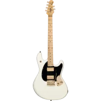Sterling by Musicman StingRay Jared Dines Artist Series Olympic White