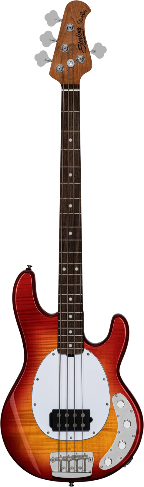 Sterling by Music Man StingRay RAY34 Cherry Burst