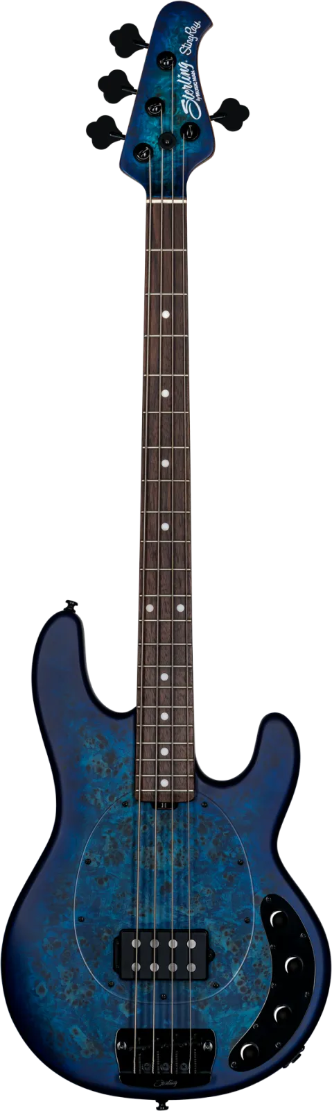 Sterling by Music Man StingRay RAY34 Neptune Blue Satin