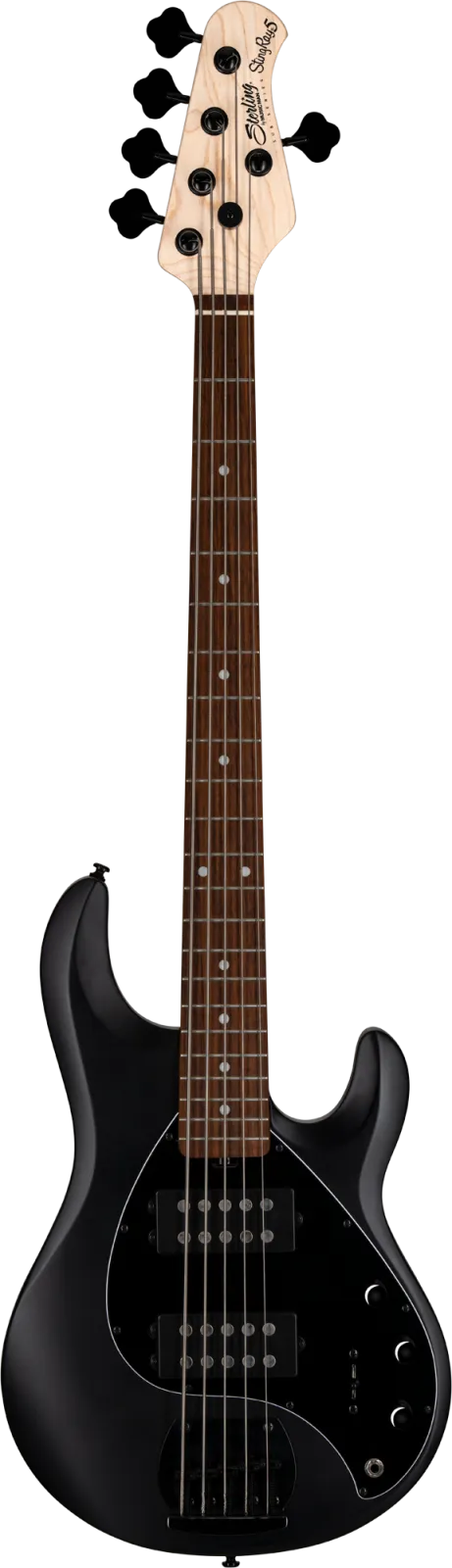 Sterling by Music Man S.U.B. StingRay RAY5HH 5-String Stealth Black