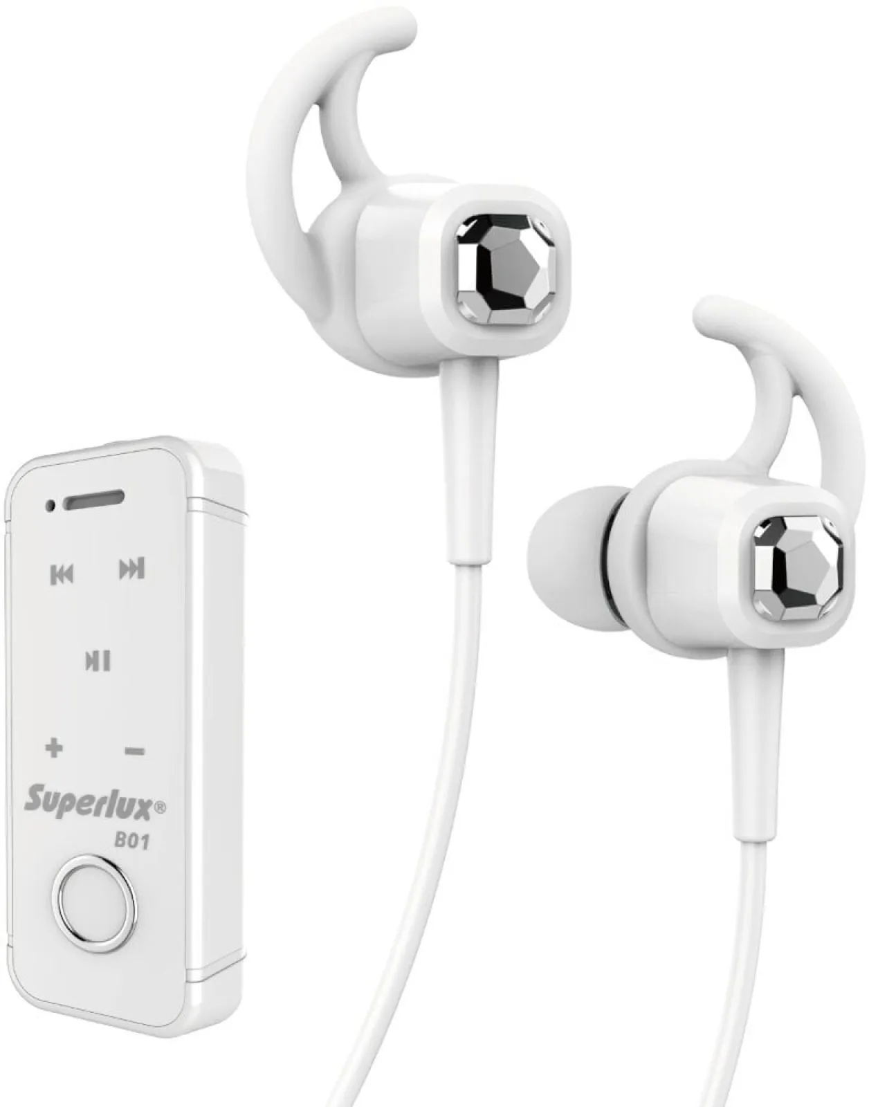 Superlux HDB387 White In-ear Wireless Headphones
