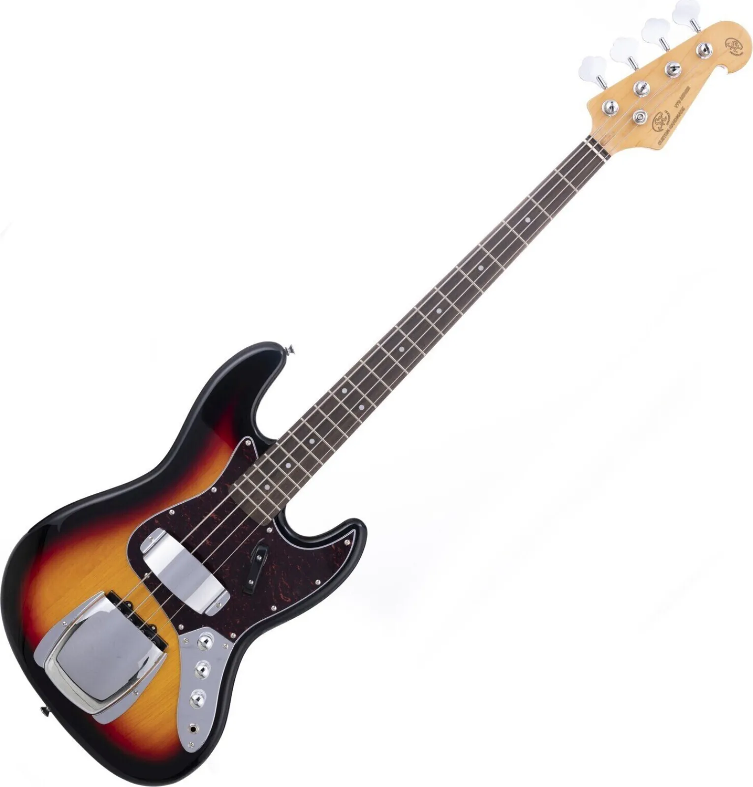 SX SJB62C+ 3-Tone Sunburst Elektromos basszusgitár