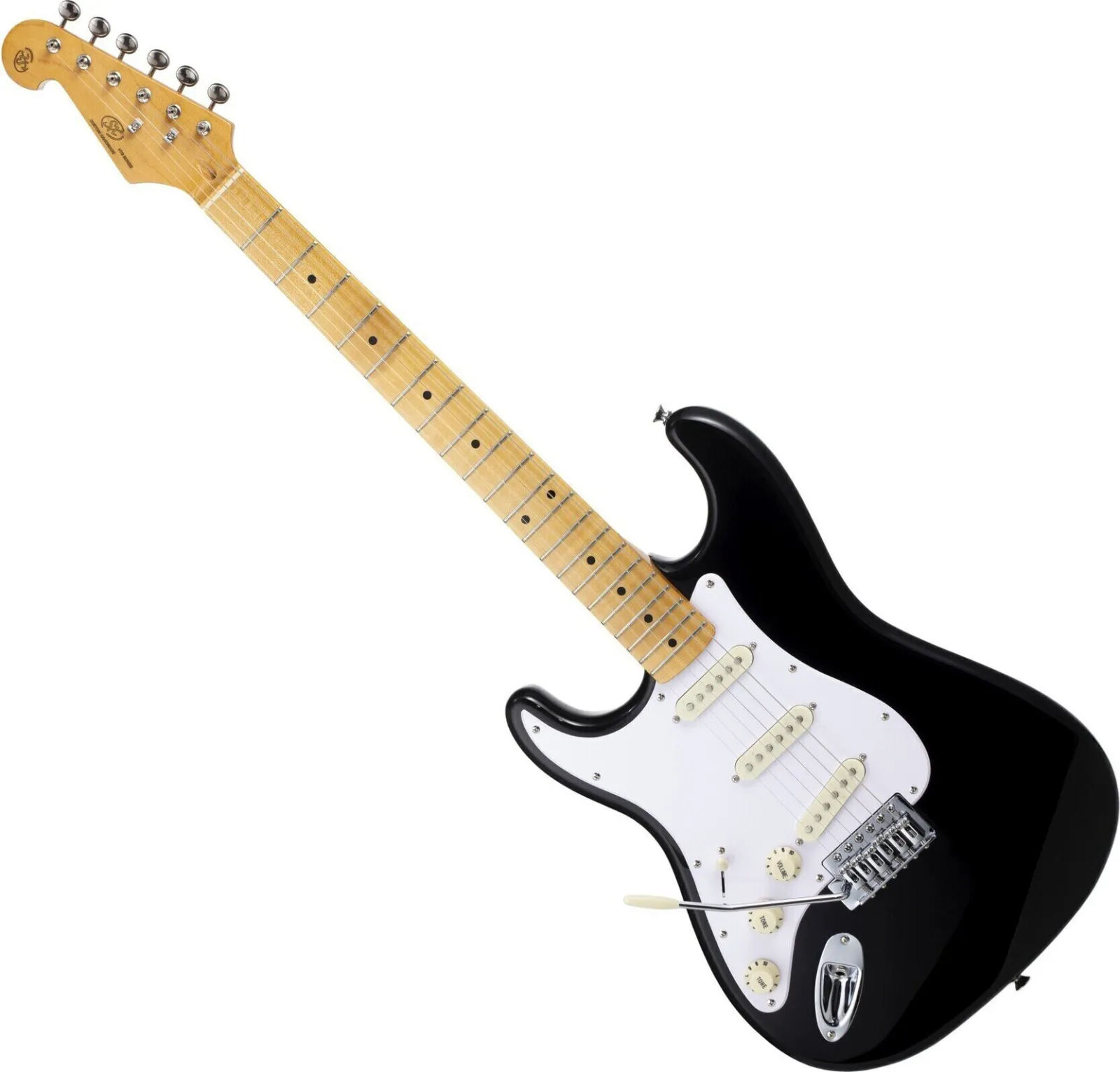 SX SST57+/LH Black Elektromos gitár