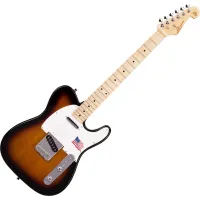 SX STL/ALDER 3-Tone Sunburst Electric Guitar