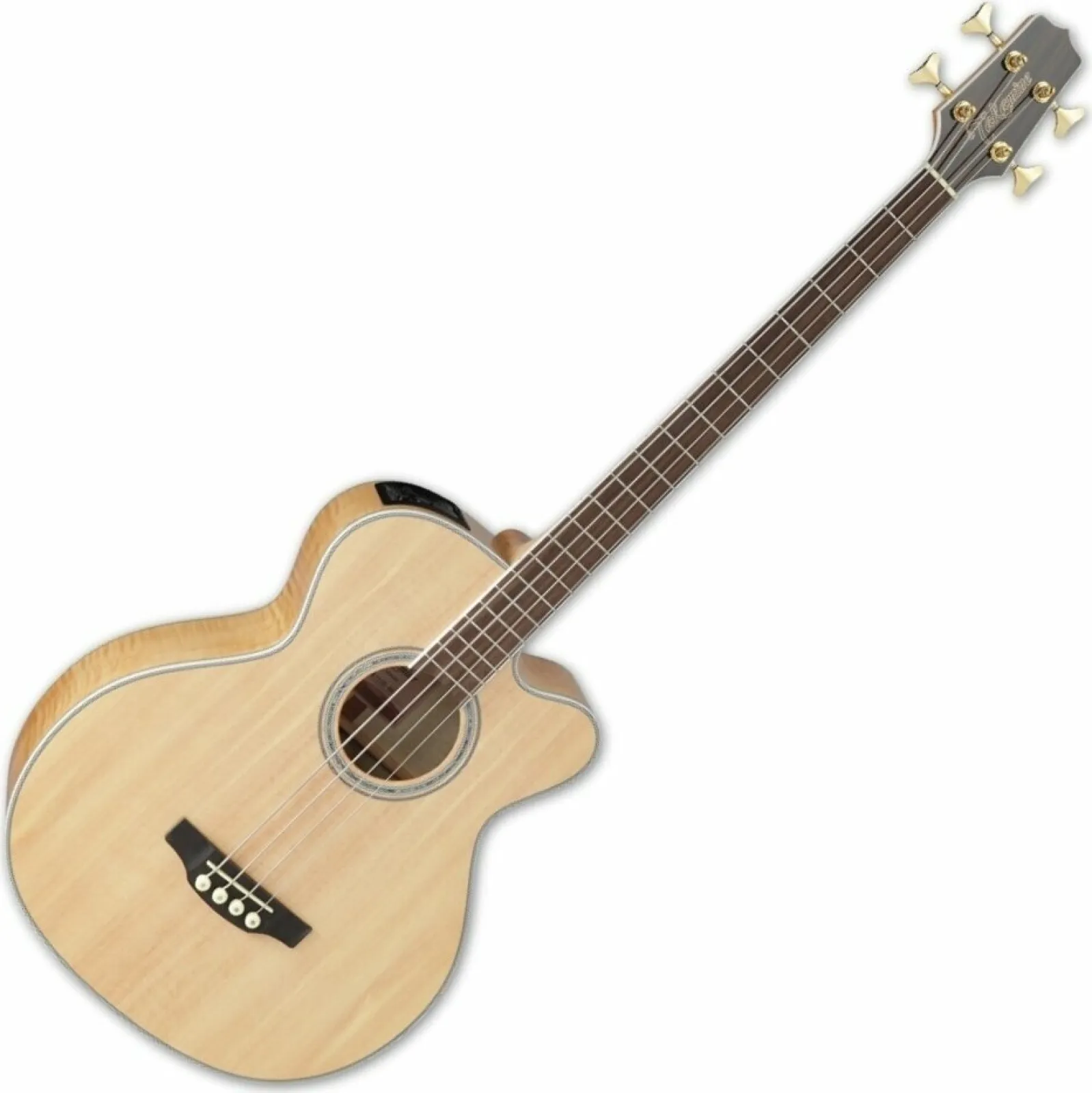 Takamine GB72CE Natural Acoustic Bass Guitar