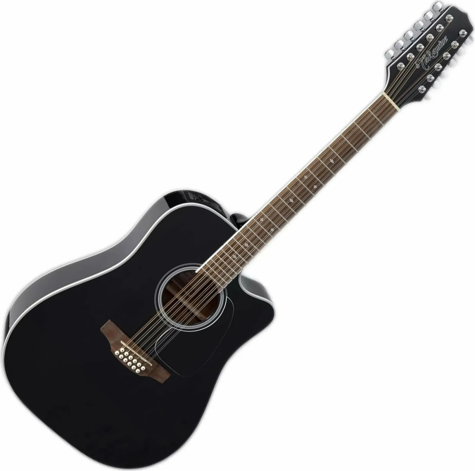 Takamine GD38CE Black 12 húros elektroakusztikus gitár