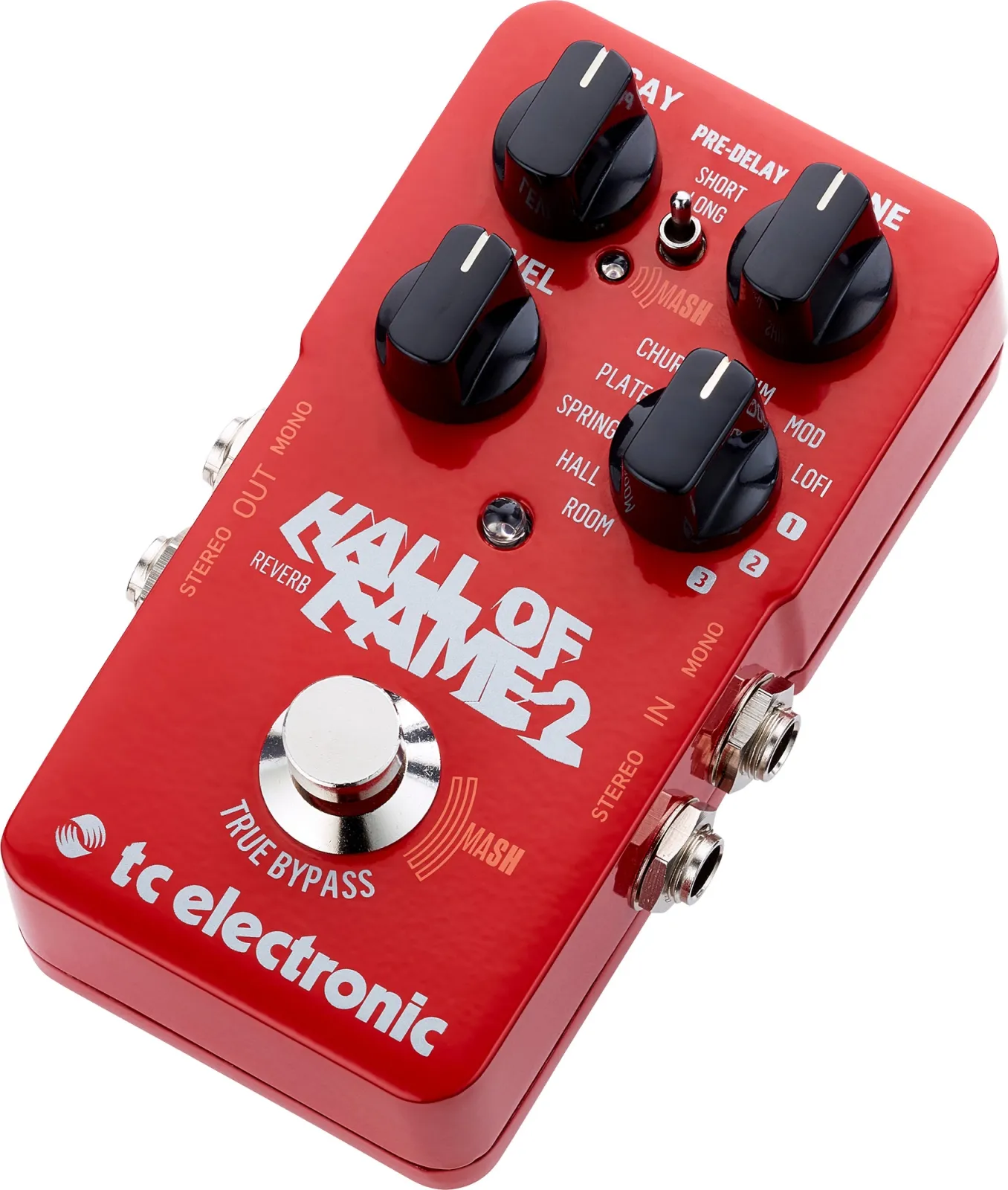 TC Electronic Hall Of Fame 2 Reverb Guitar Pedal