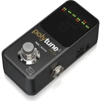 TC Electronic PolyTune 3 Noir guitar tuner pedal