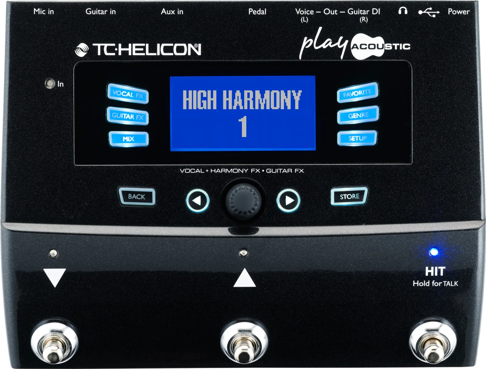 TC Helicon Play Acoustic multieffekt processzor